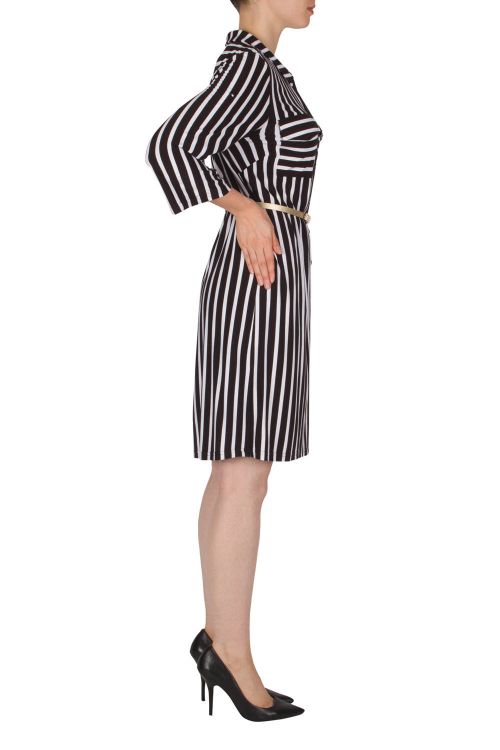 Joseph Ribkoff  Black/White Dress Style 182926