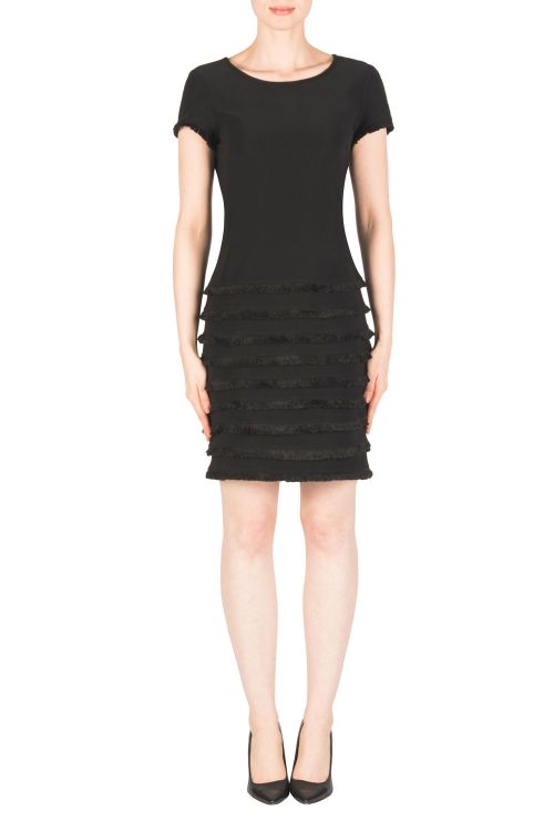 Joseph Ribkoff Black Dress Style 183001