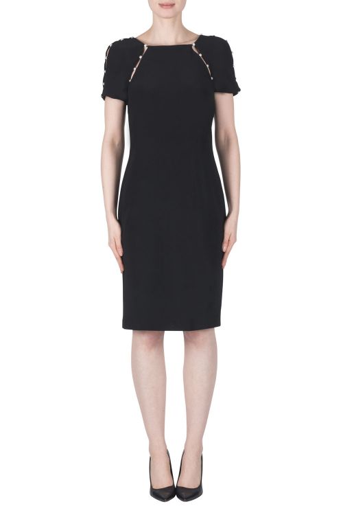 Joseph Ribkoff Black Dress Style 183028