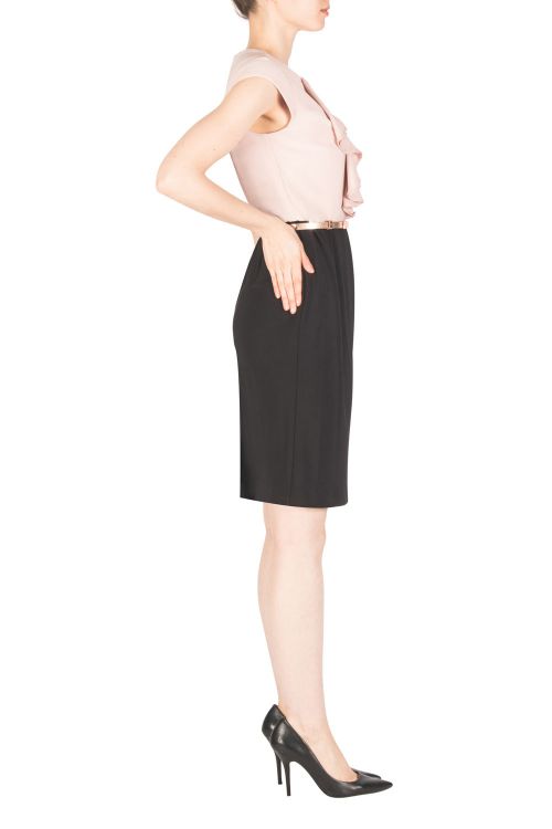 Joseph Ribkoff Black/Winter Blush Dress Style 183034