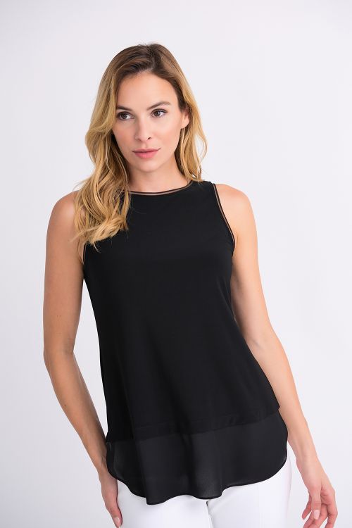 Joseph Ribkoff Black Top Style 183126