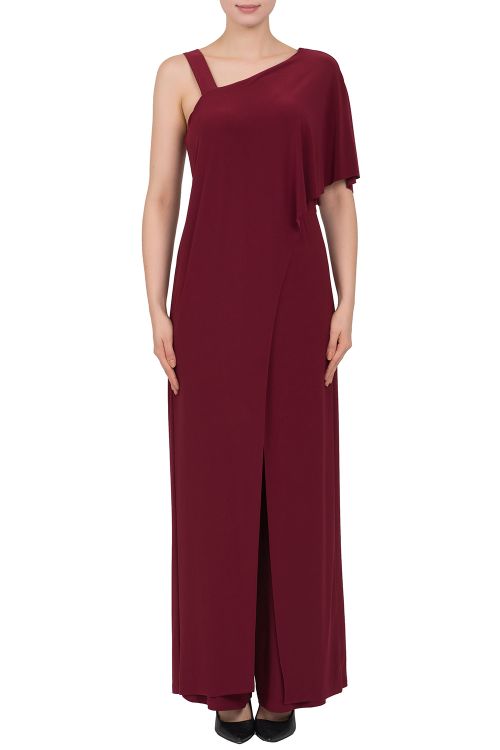 Joseph Ribkoff Cranberry Jumpsuit Style 183145