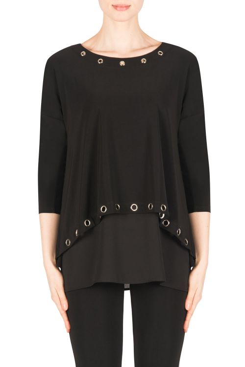 Joseph Ribkoff Black Top Style 183210