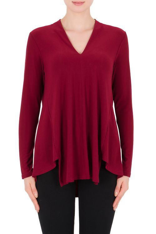 Joseph Ribkoff Cranberry Tunic Style 183224