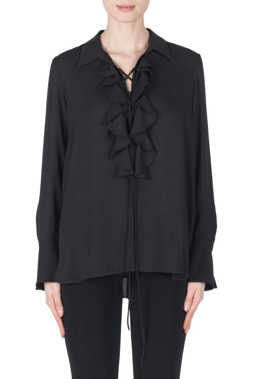 Joseph Ribkoff Black Blouse Style 183266