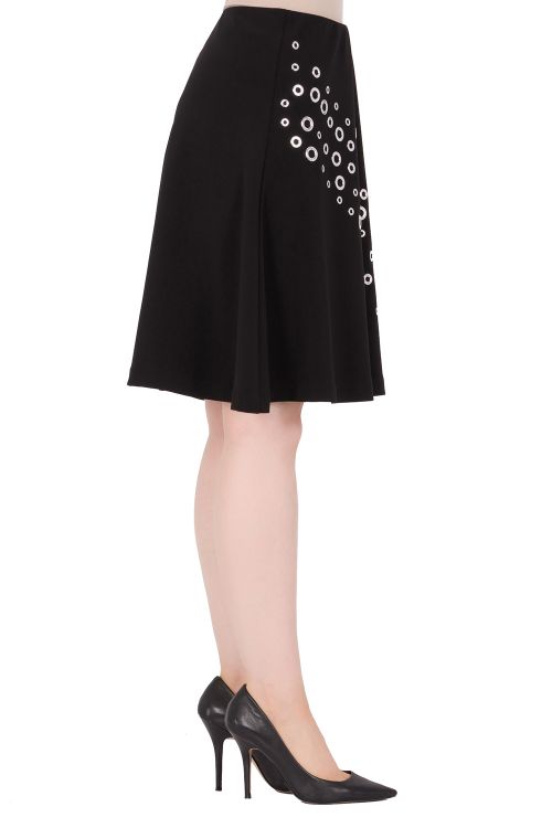 Joseph Ribkoff  Black Skirt Style 184090