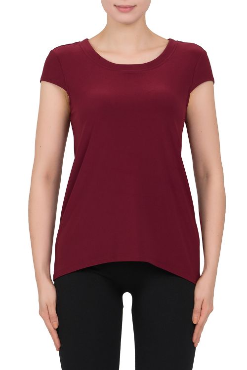 Joseph Ribkoff Cranberry Top Style 184126