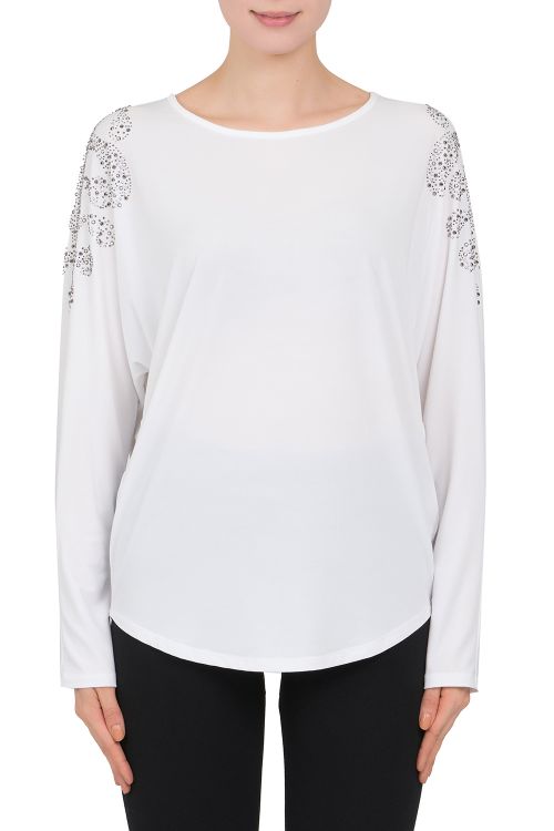 Joseph Ribkoff White Top Style 184140