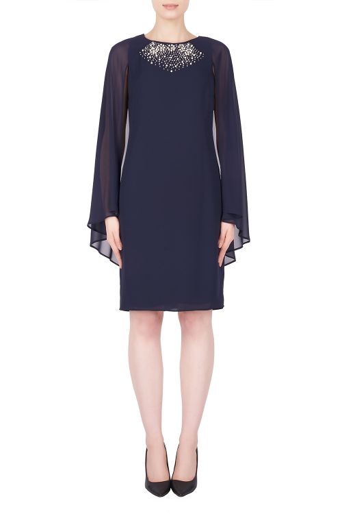 Joseph Ribkoff Midnight Blue Dress Style 184200