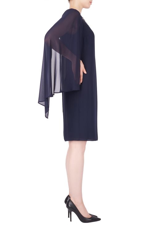 Joseph Ribkoff Midnight Blue Dress Style 184200