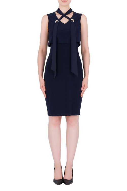 Joseph Ribkoff Midnight Blue Dress Style 184201