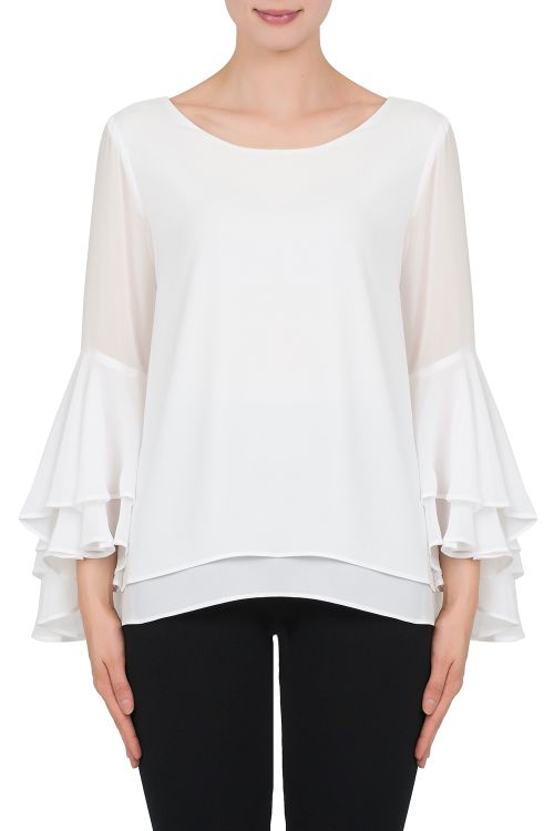 Joseph Ribkoff Off-White Top Style 184250