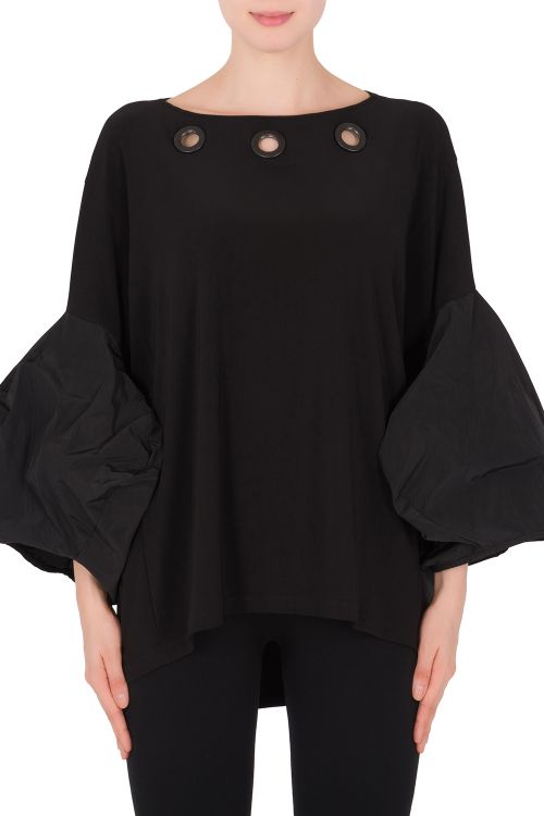 Joseph Ribkoff Black Tunic Style 184445