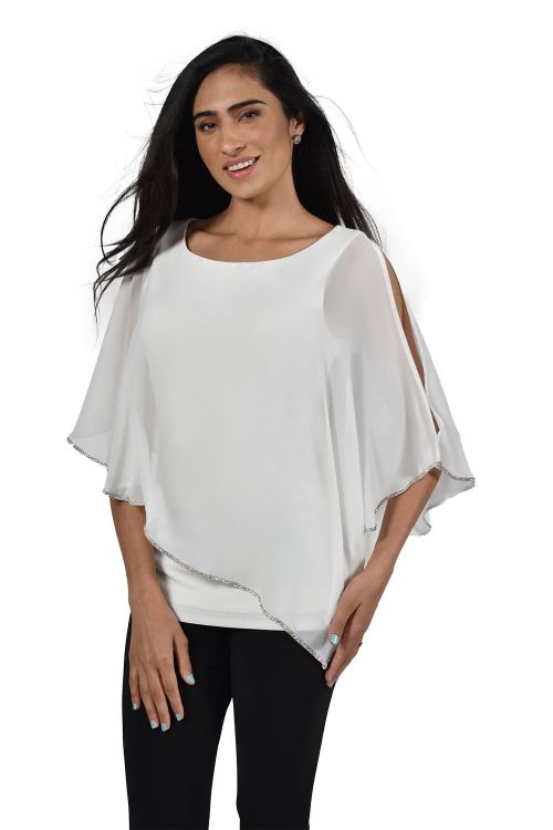 Frank Lyman Off-White Top Style 185420