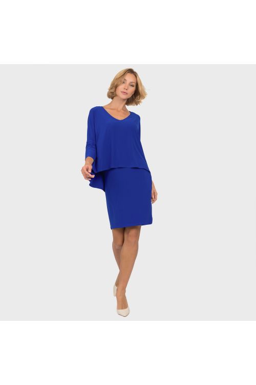 Joseph Ribkoff Royal Sapphire Dress Style 191027