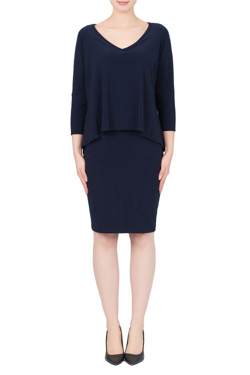 Joseph Ribkoff Midnight Blue Dress Style 191027