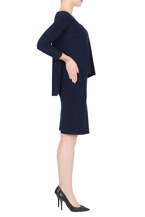 Joseph Ribkoff Midnight Blue Dress Style 191027