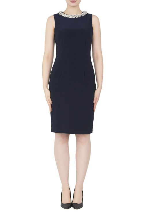 Joseph Ribkoff Midnight Blue Dress Style 191028