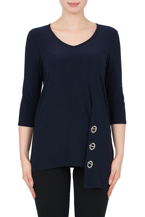 Joseph Ribkoff Navy Top  Style 191080