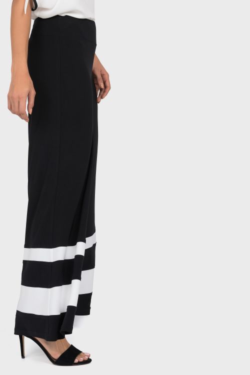 Joseph Ribkoff Black/Vanilla Pants Style 191116 