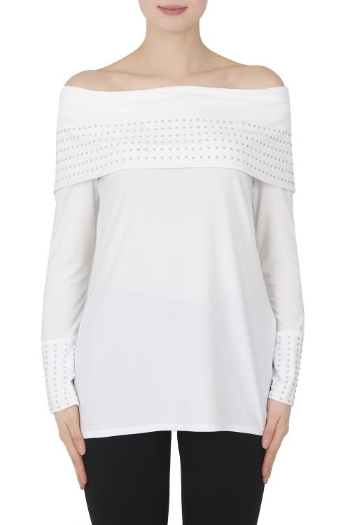 Joseph Ribkoff White Top Style 191130 