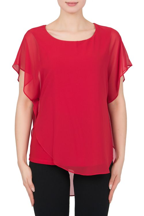 Joseph Ribkoff Red Top Style 191218