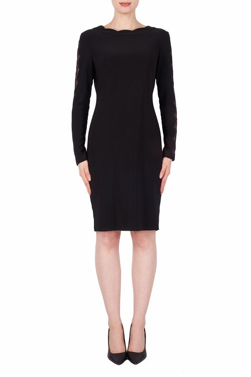 Joseph Ribkoff Black Dress Style 191302