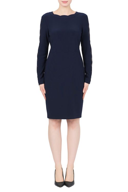 Joseph Ribkoff Midnight Blue Dress Style 191302