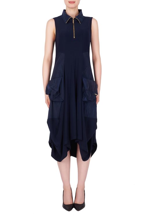 Joseph Ribkoff Midnight Blue Dress Style 191452