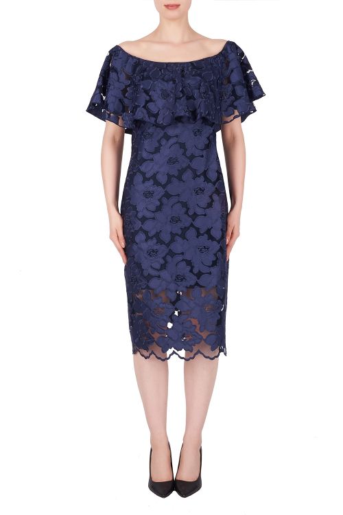 Joseph Ribkoff Navy Dress Style 191492