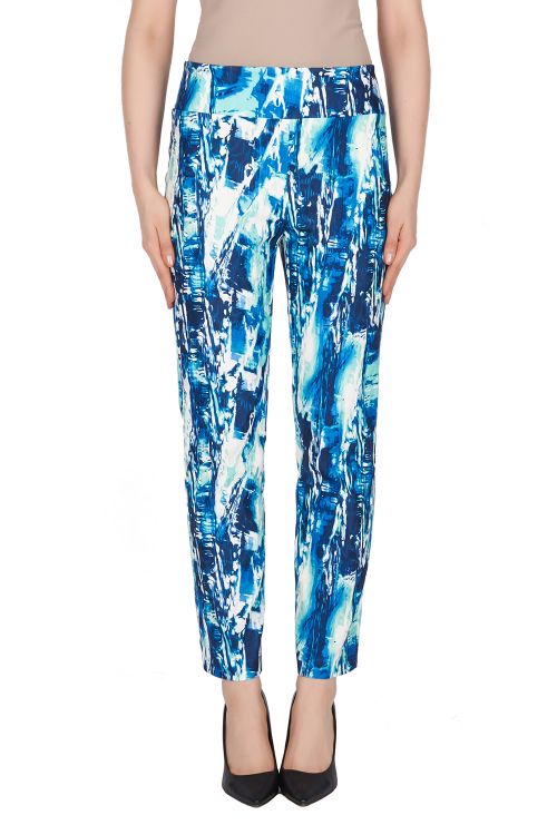 Joseph Ribkoff Blue/Multi Pants Style 191760