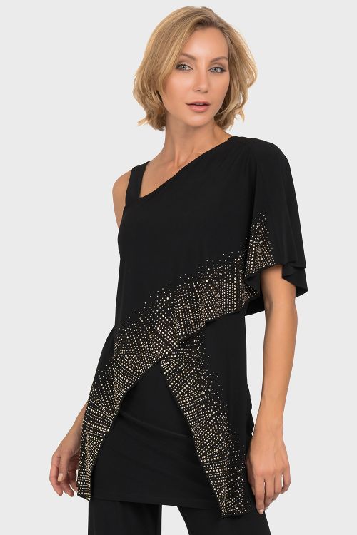 Joseph Ribkoff Black Tunic Style 192074