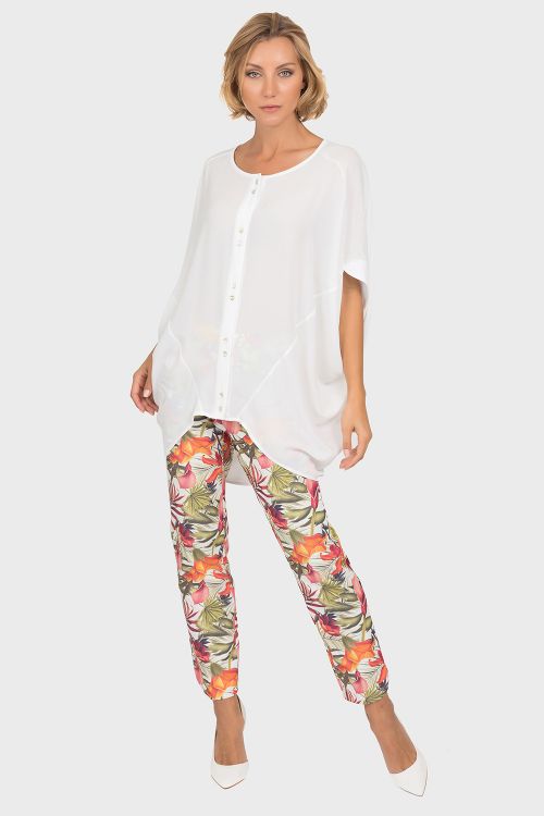 Joseph Ribkoff Off-White Blouse Style 192266