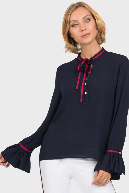 Joseph Ribkoff Midnight Blue Blouse Style 192267