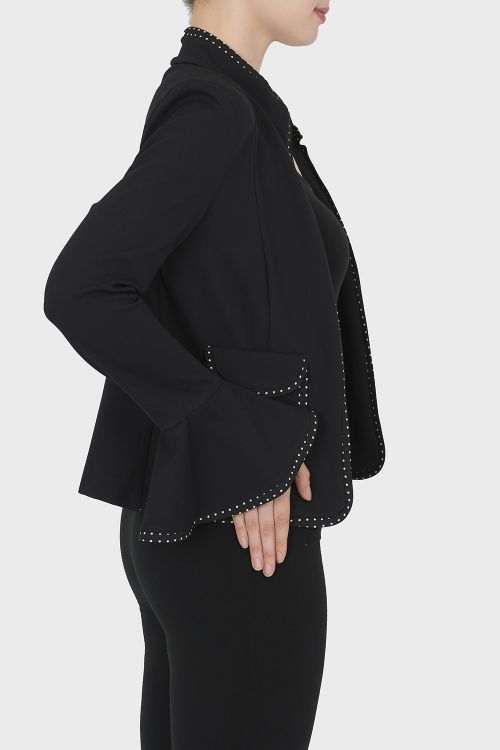 Joseph Ribkoff Black/Black Jacket Style 192378