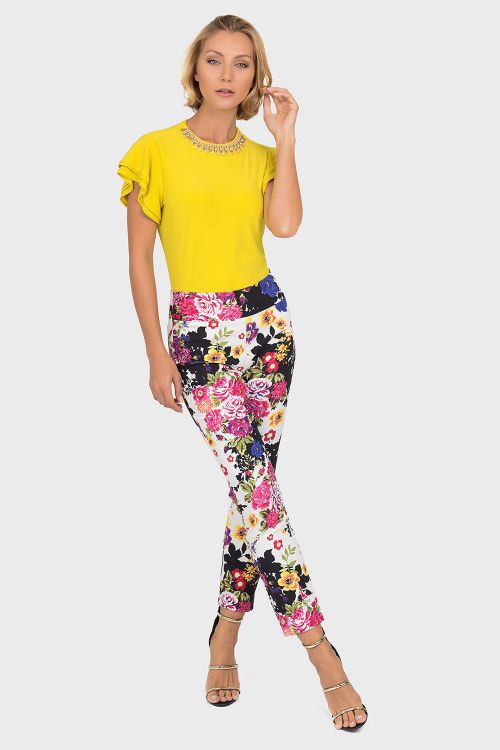 Joseph Ribkoff Multi Pants Style 192694