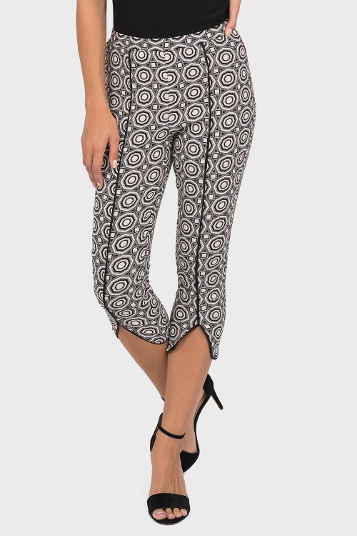 Joseph Ribkoff Black/Blush Pant Style 192764