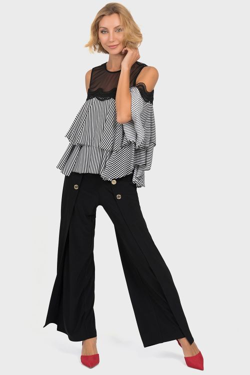 Joseph Ribkoff Black/White Top Style 192920