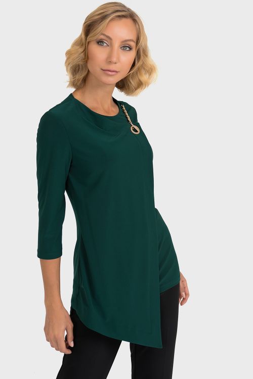 Joseph Ribkoff Pure Emerald Top Style 193129