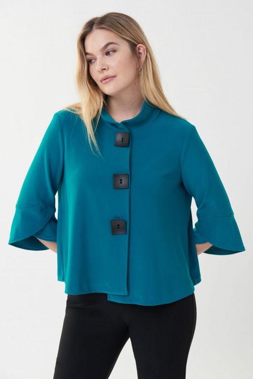 Joseph Ribkoff Lagoon Classic Trapeze Jacket Style 193198TT