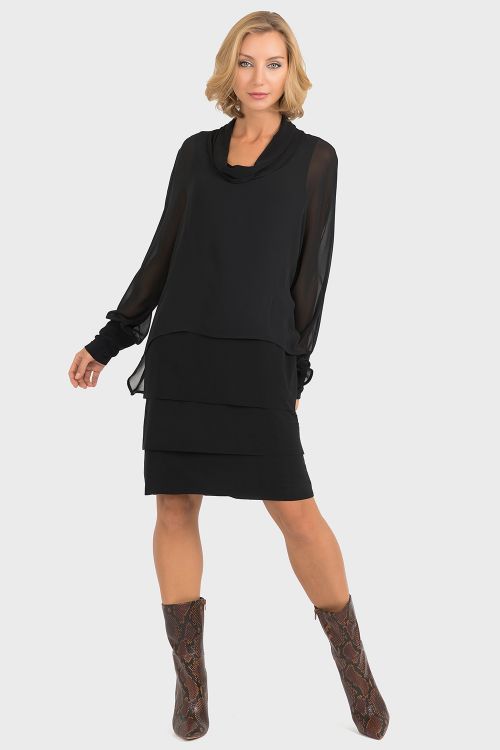 Joseph Ribkoff Black Dress Style 193202