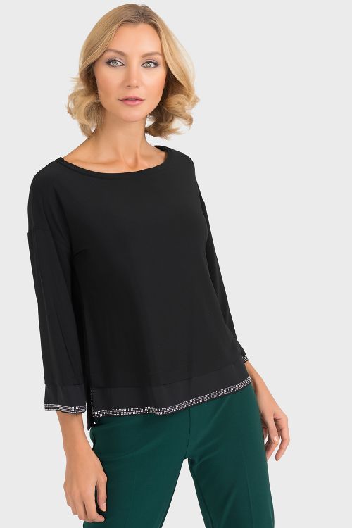 Joseph Ribkoff Black Top Style 193251