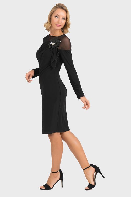 Joseph Ribkoff Black Dress Style 193297