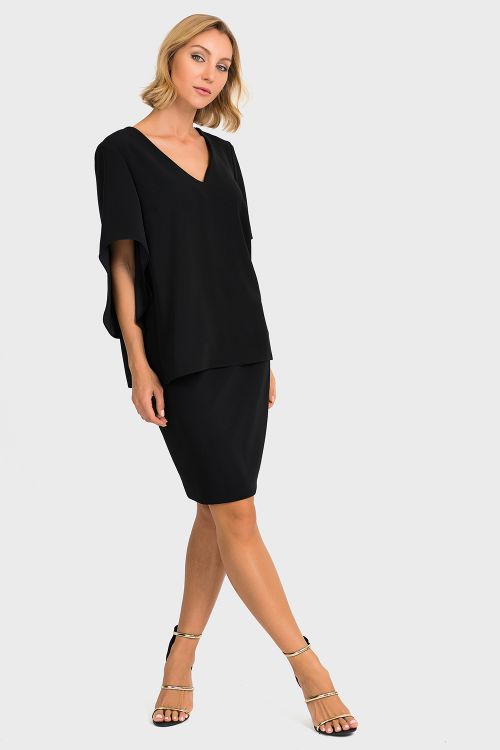 Joseph Ribkoff Black Top Style 193450