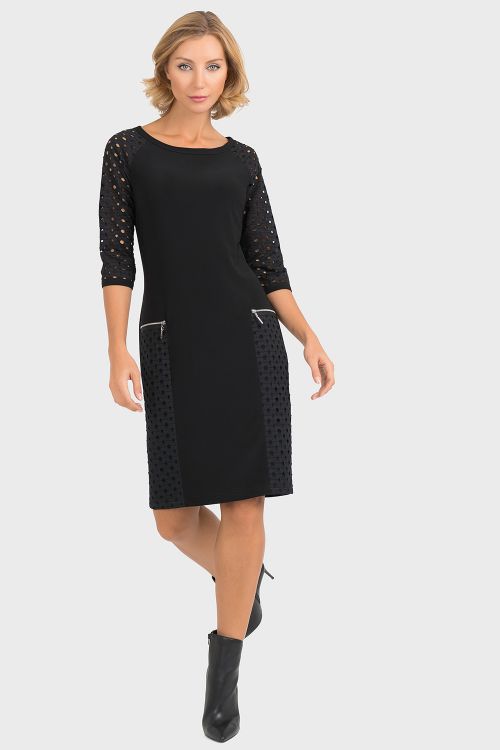 Joseph Ribkoff Black Dress Style 193459