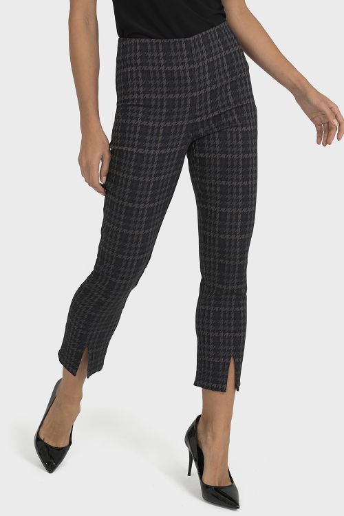 Joseph Ribkoff Grey/Black Pant Style 193740