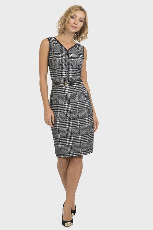 Joseph Ribkoff Grey/Multi Dress Style 193821