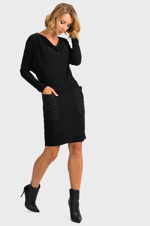 Joseph Ribkoff Black Dress Style 194012