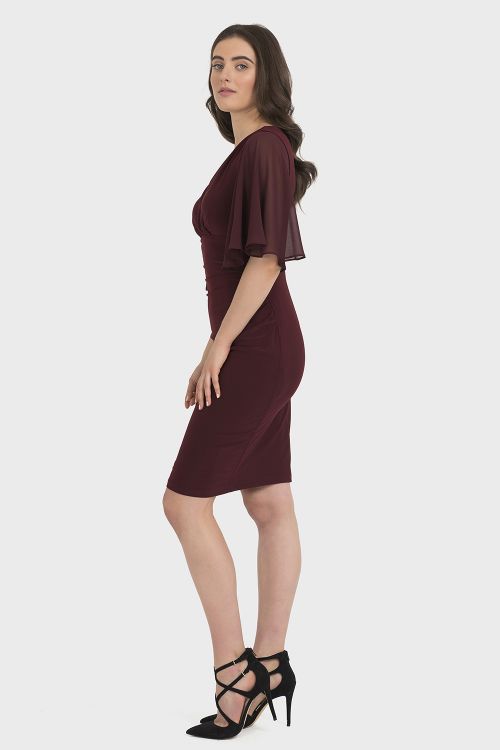 Joseph Ribkoff Cabernet Dress Style 194013