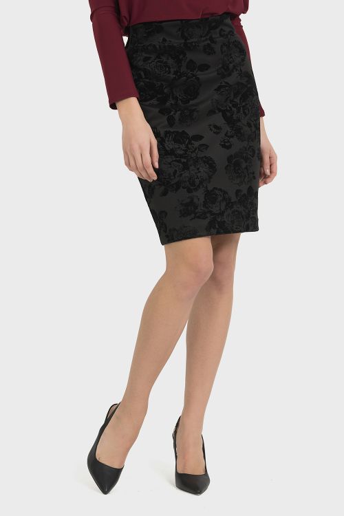 Joseph Ribkoff Black Skirt Style 194585